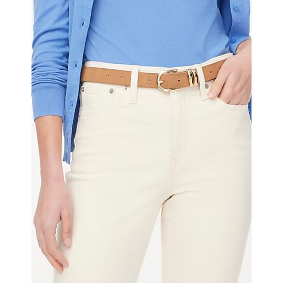 J Crew Essential Straight Jeans 31 31T Tall NWT Stretch CG442 J.Crew White - Picture 3 of 6